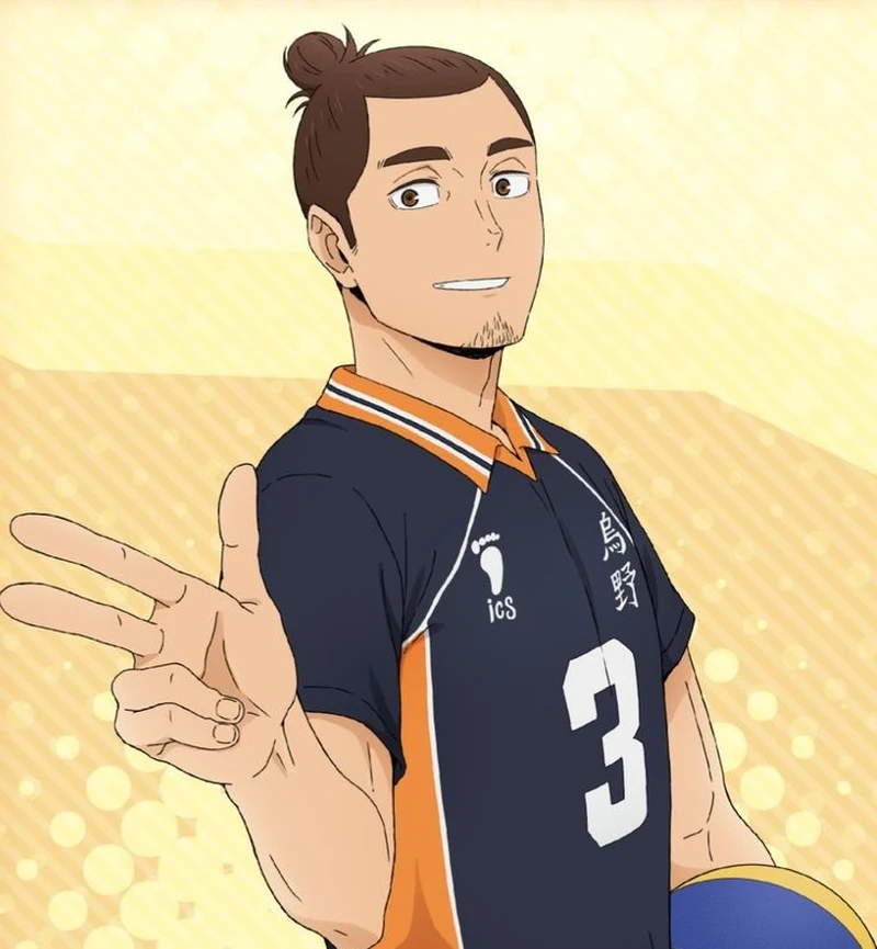 Ngầu lòi với nhân vật haikyuu trong ảnh anime bóng chuyền