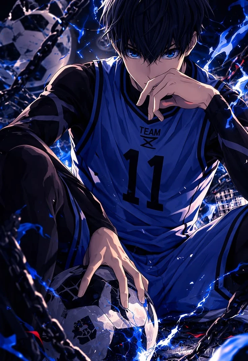 Nhân vật anime bóng đá với kỹ năng chuyền bóng chính xác