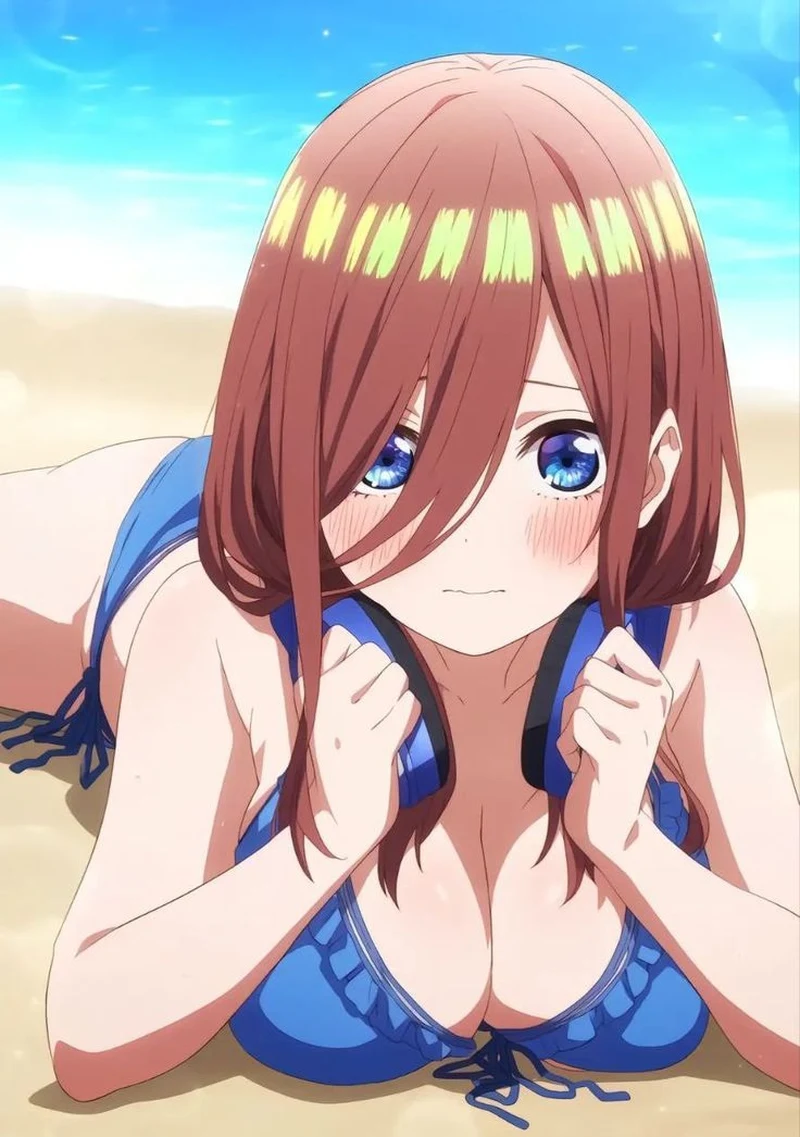 Nhân vật nữ anime với vibe nhẹ nhàng đáng yêu