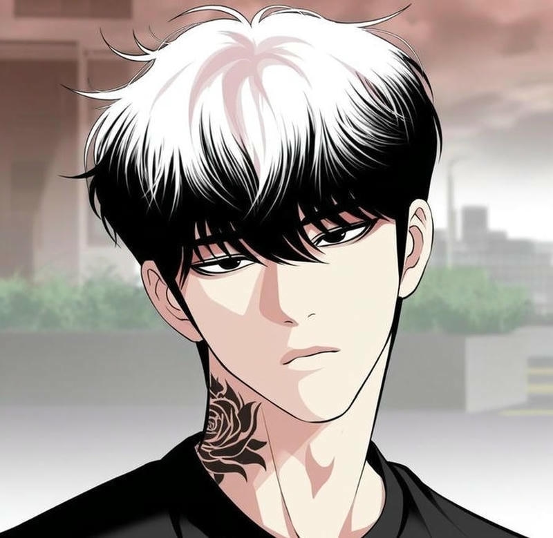 Nhân vật trẻ trung cá tính trong ảnh anime nam