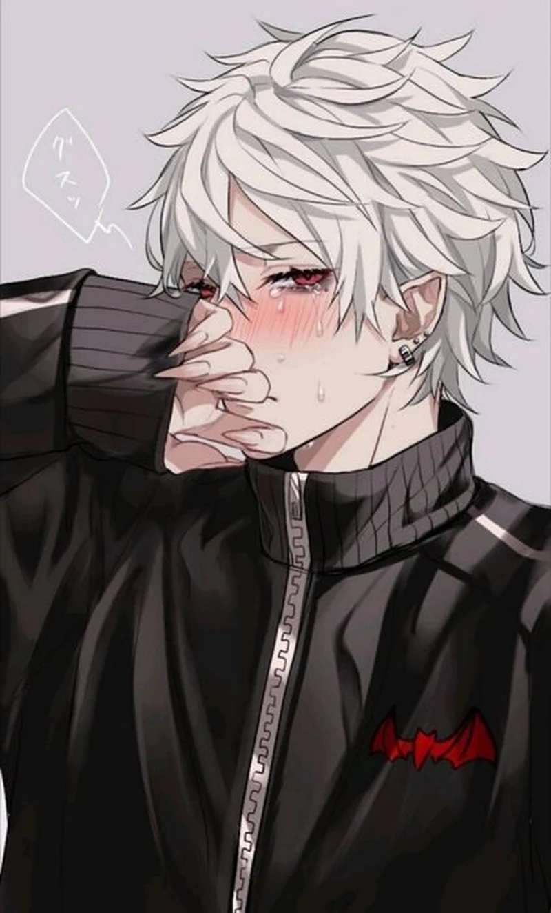 Nỗi buồn dâng trào trong hình anime khóc xúc động