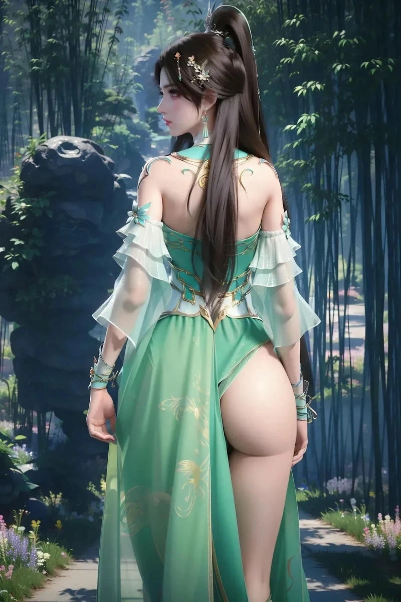 Nóng bỏng gợi tình ảnh nude 3D Huân Nhi