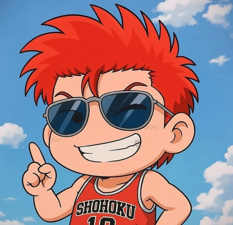 Sakuragi Hanamichi xuất hiện với phong cách nhiệt huyết