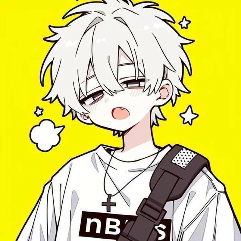Thần thái mạnh mẽ của nhân vật anime nam ngầu