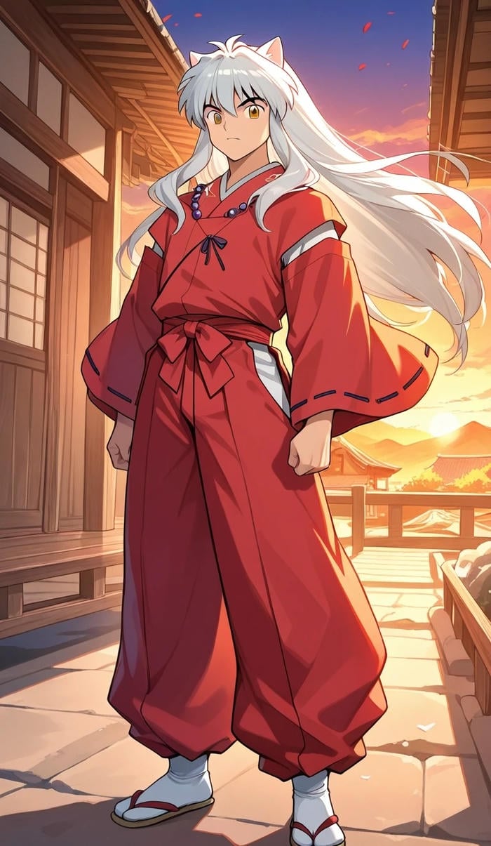 ảnh Inuyasha khí chất mạnh mẽ