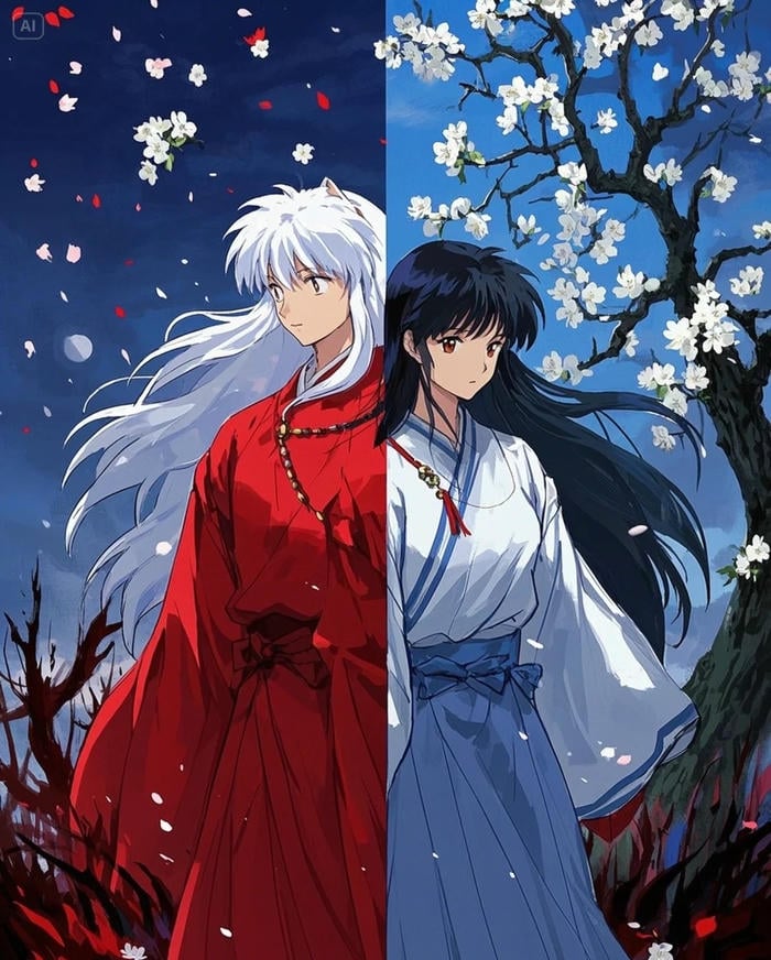 ảnh Inuyasha phong thái chiến binh
