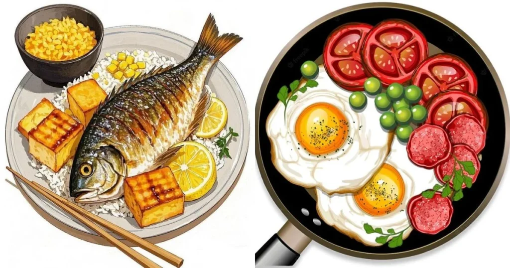 ảnh đồ ăn anime thumbnail