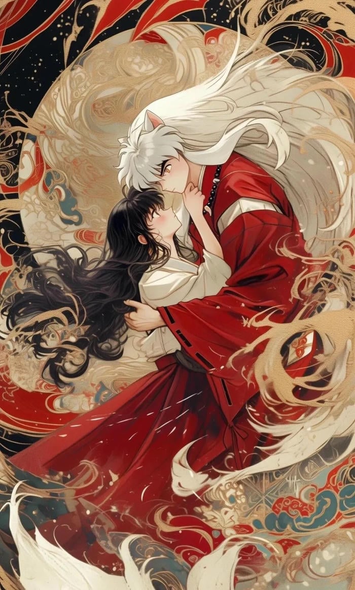 biểu cảm nóng nảy ảnh Inuyasha