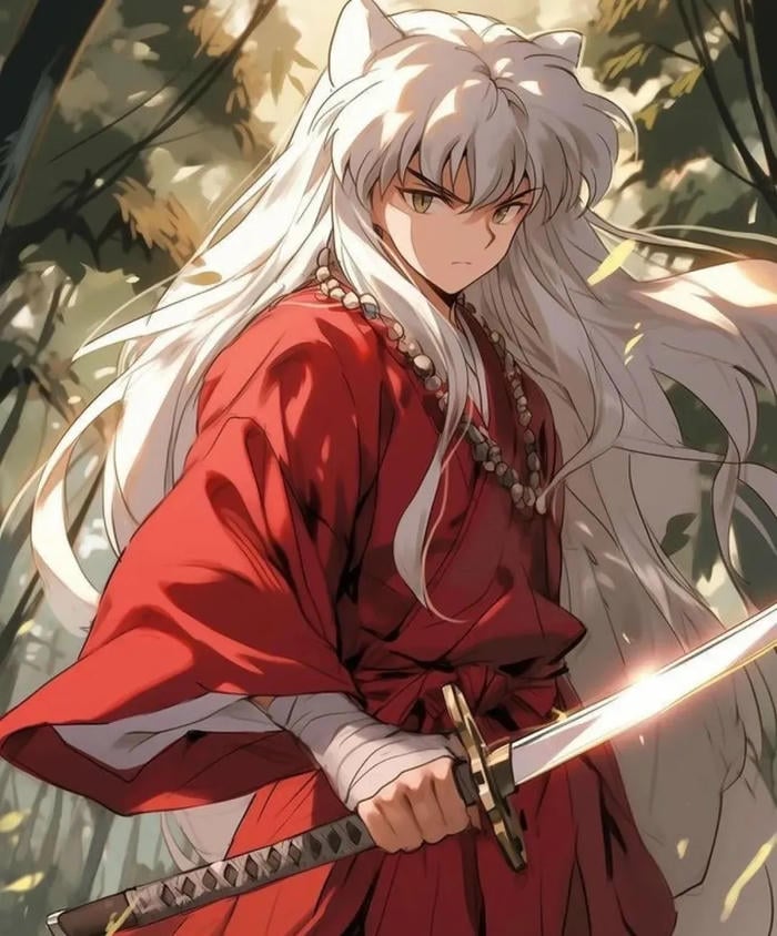 cảnh chiến đấu quen thuộc ảnh Inuyasha