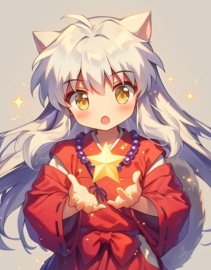 hình ảnh Inuyasha phong cách cổ trang
