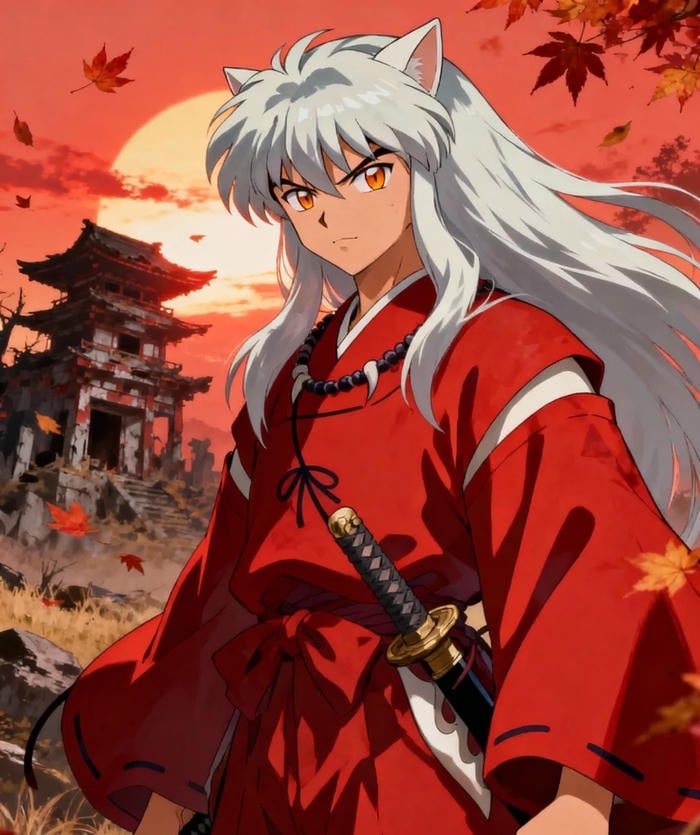 hình tượng mạnh mẽ ảnh Inuyasha