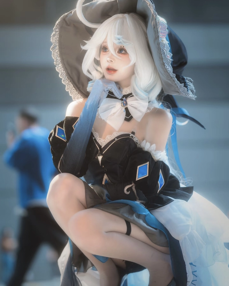 Ảnh Furina cosplay cùng gương mặt xinh đẹp cuốn hút
