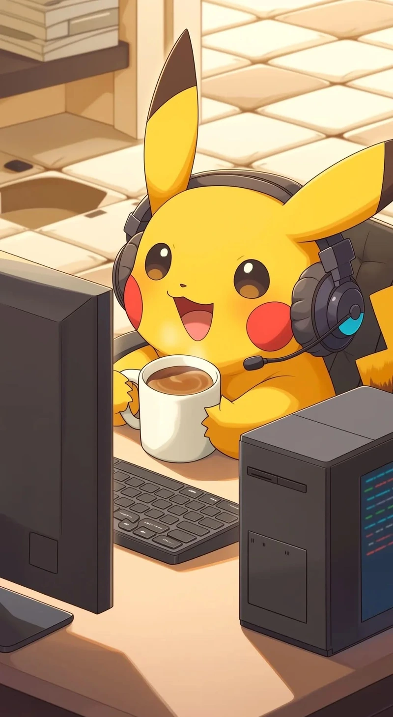 Ảnh Pikachu anime phù hợp làm ảnh đại diện cực kỳ nổi bật