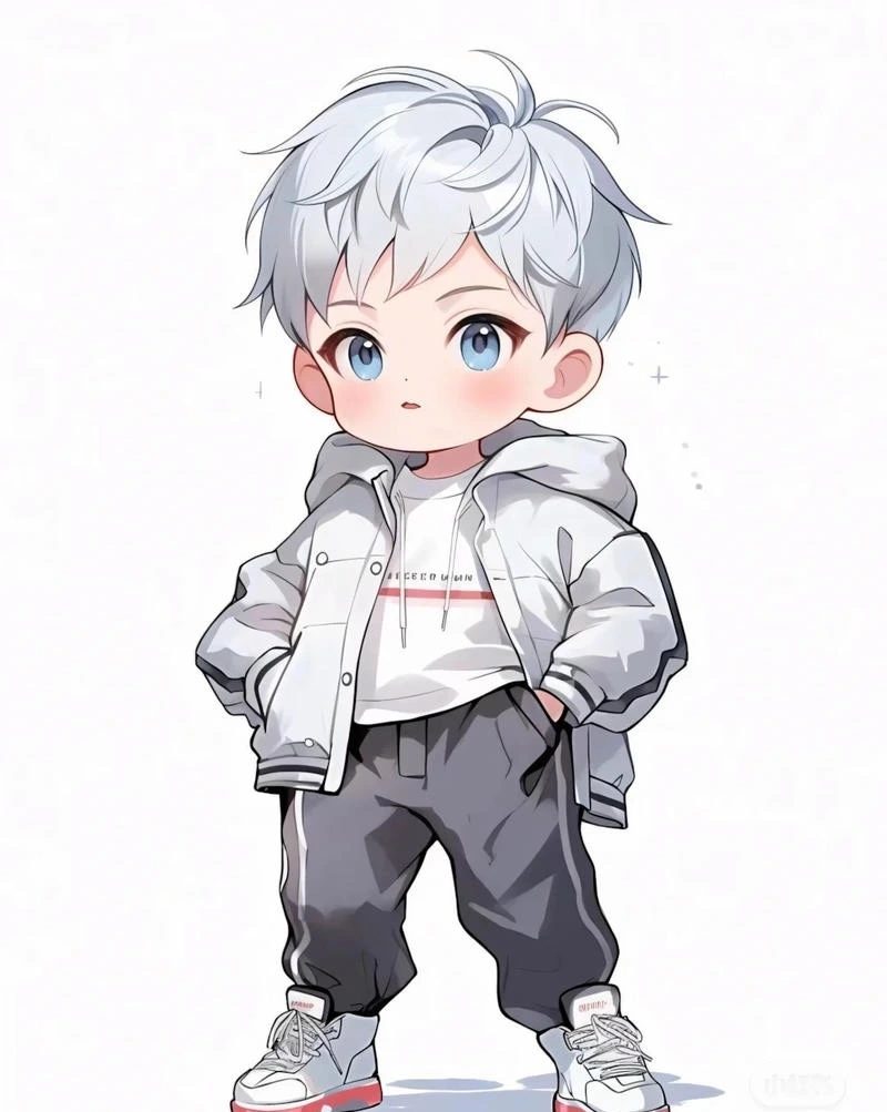 Ảnh anime học đường đẹp với anime cute nam