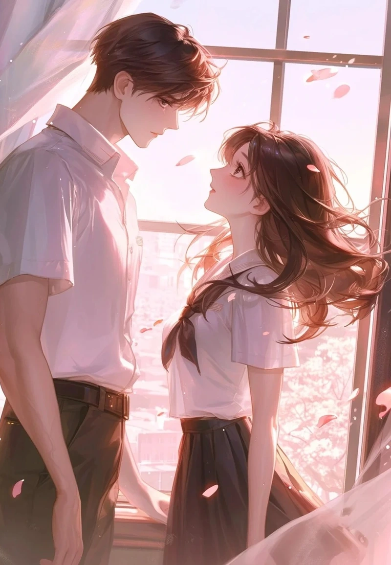 Ảnh anime học đường phong cách thanh xuân tuổi trẻ