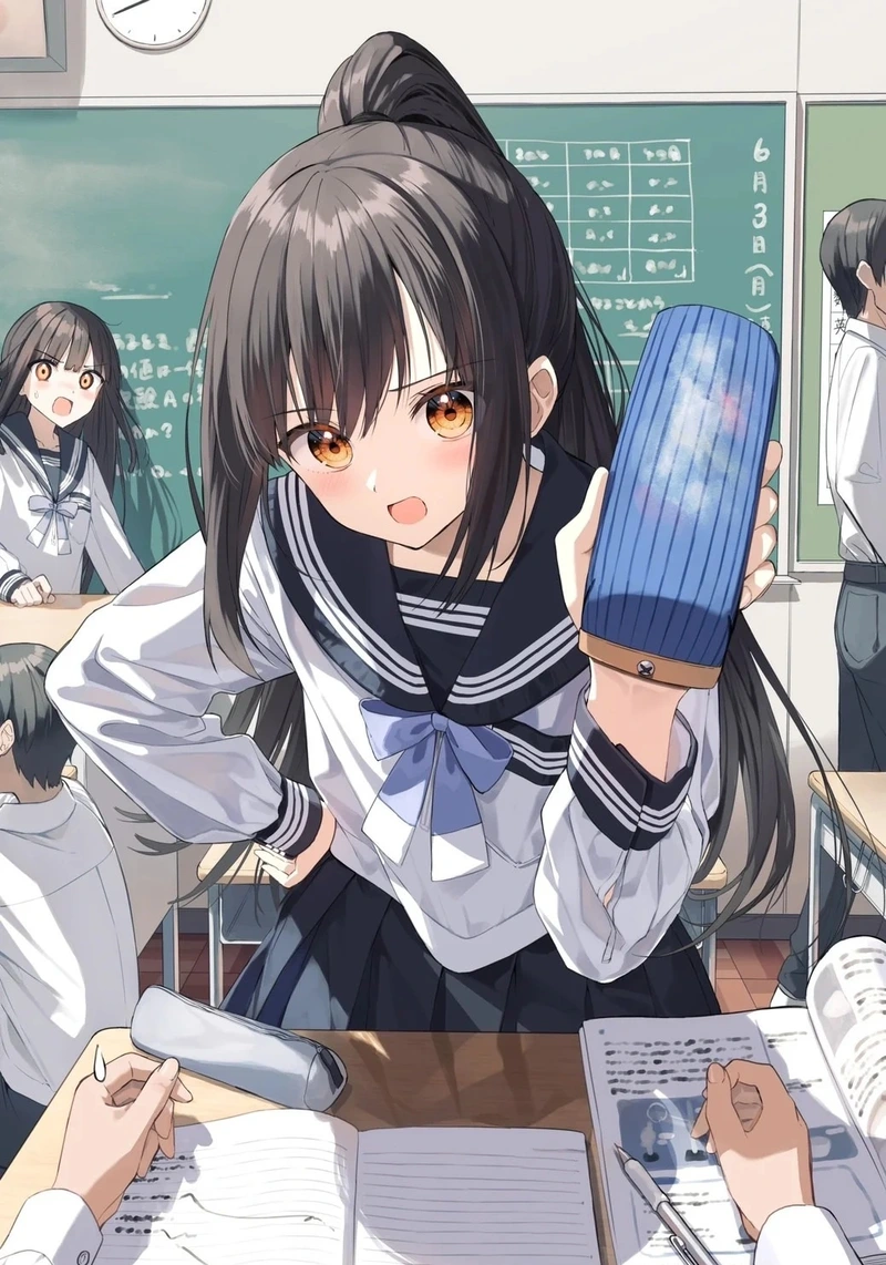 Ảnh anime học đường về tình bạn tuổi học trò