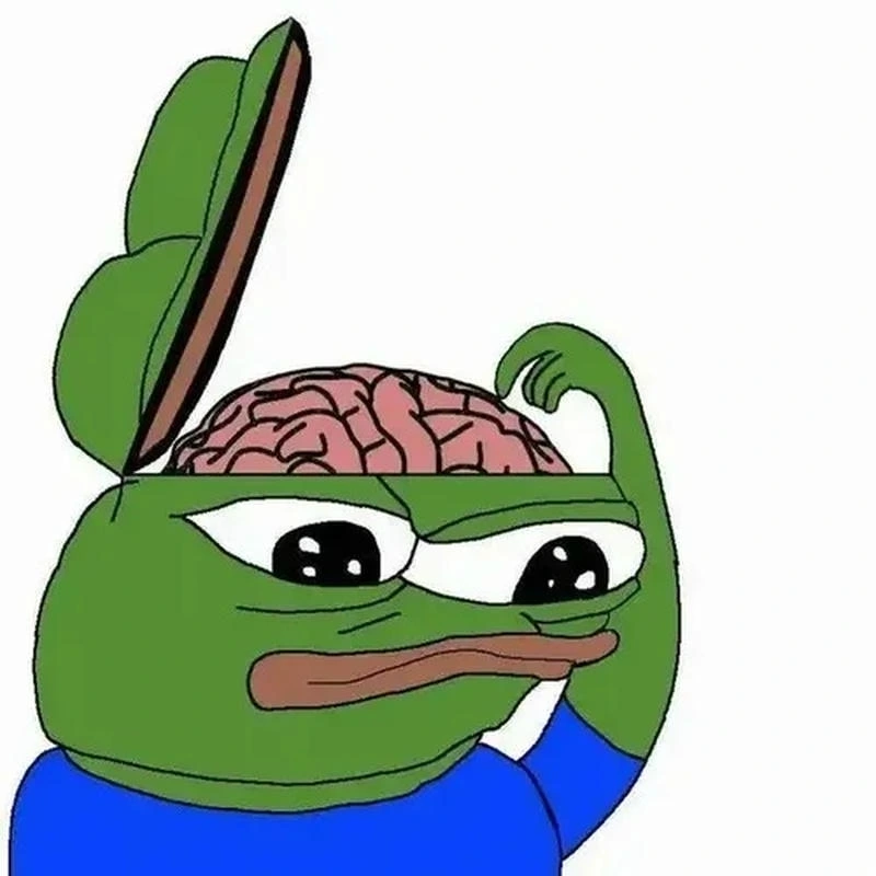 Ảnh meme ếch xanh bựa hợp lưu làm ảnh chat giải trí