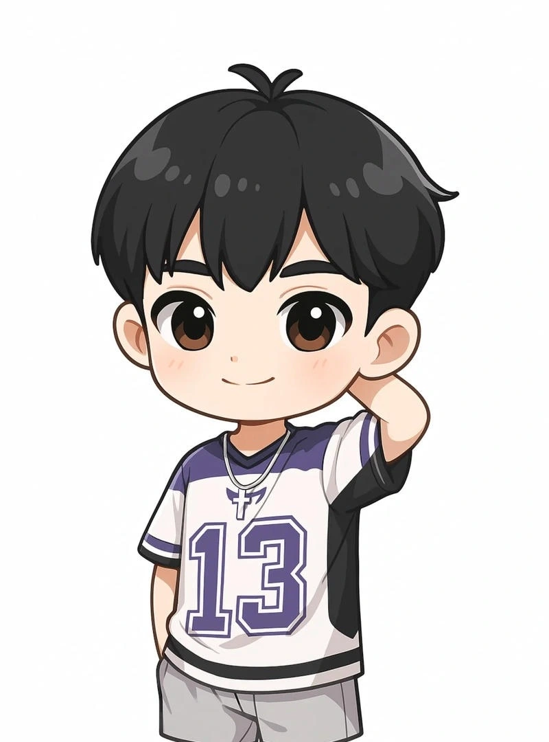 Ảnh nam sinh anime nổi bật với phong cách cute