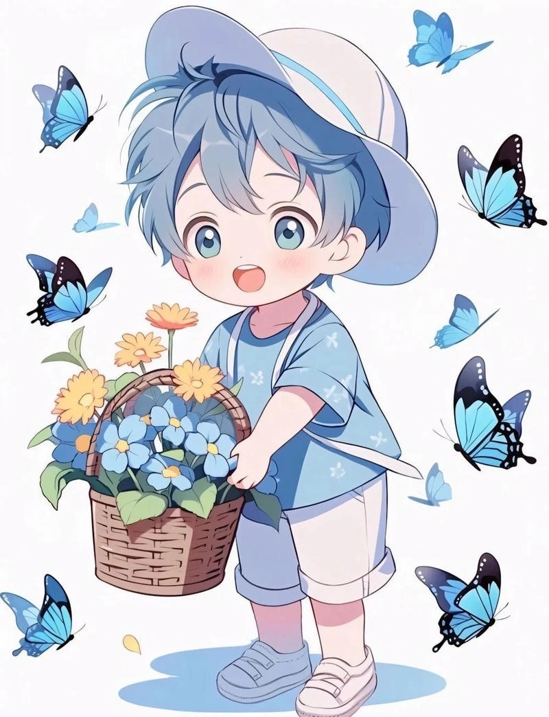 Anime cute nam cùng phong cách tuổi trẻ năng động