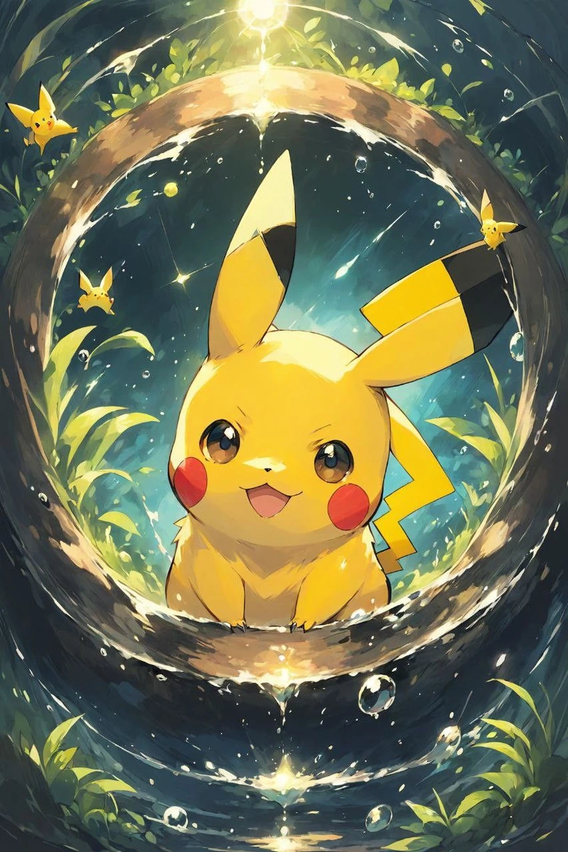 Avatar Pikachu phù hợp người yêu thích phong cách hoạt hình Nhật