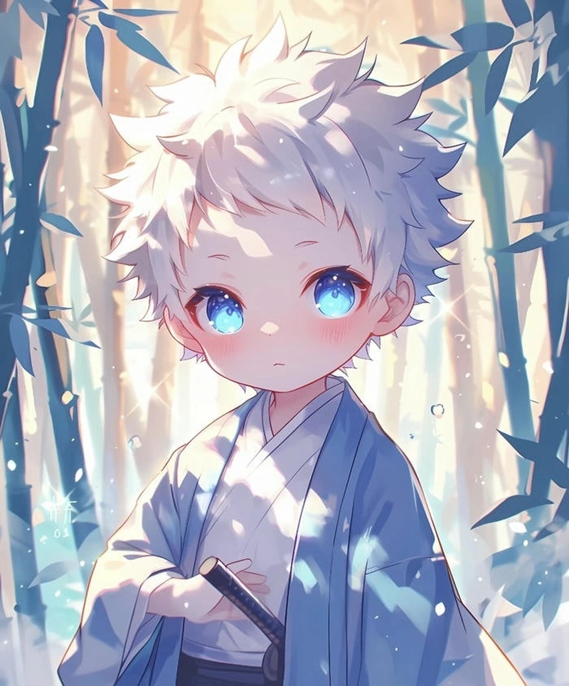 Avatar nam anime dễ thương cùng phong cách cute