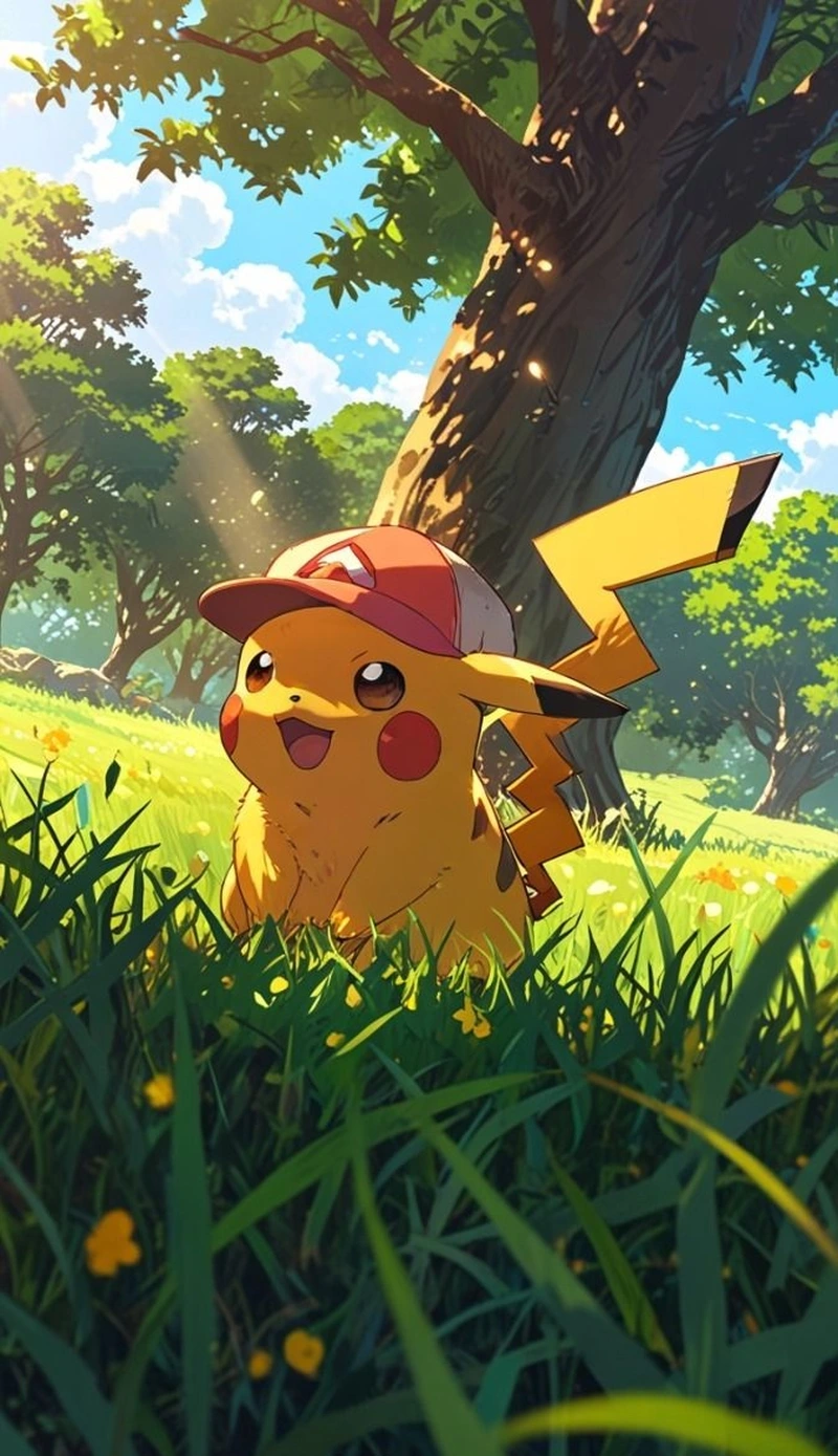 Biểu cảm tinh nghịch của Pikachu khiến người xem thích thú