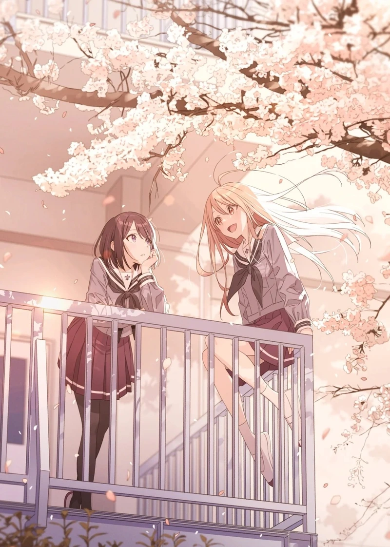 Câu lạc bộ học sinh cùng ảnh anime học đường