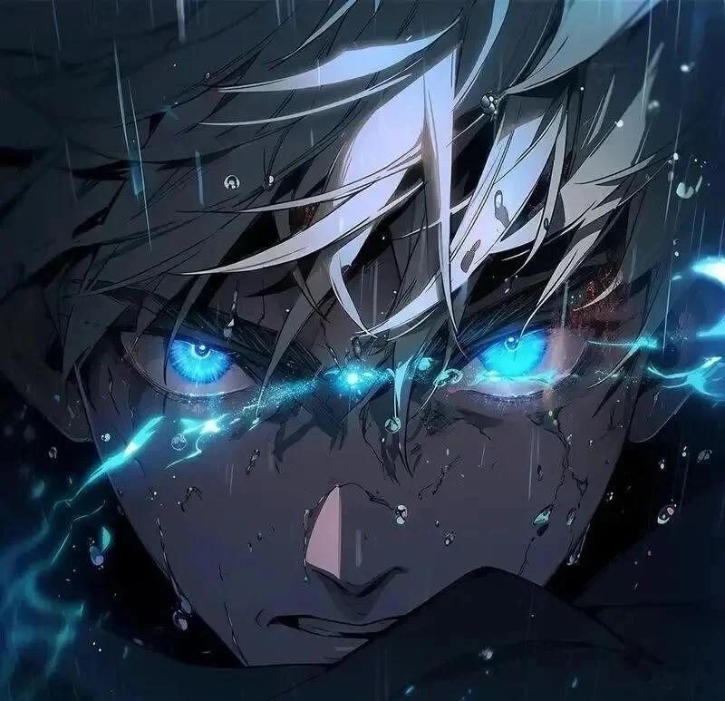 Chàng trai anime với ánh nhìn sắc lạnh đầy cuốn hút