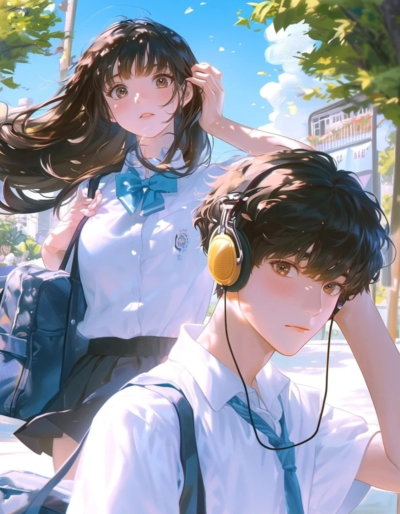 Ghế cạnh cửa sổ gắn liền với anime học đường