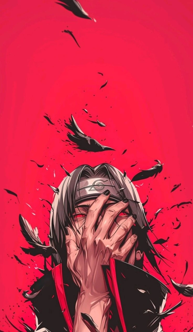 Hình ảnh Thiên tài gia tộc Uchiha Itachi đầy vẻ bí ẩn