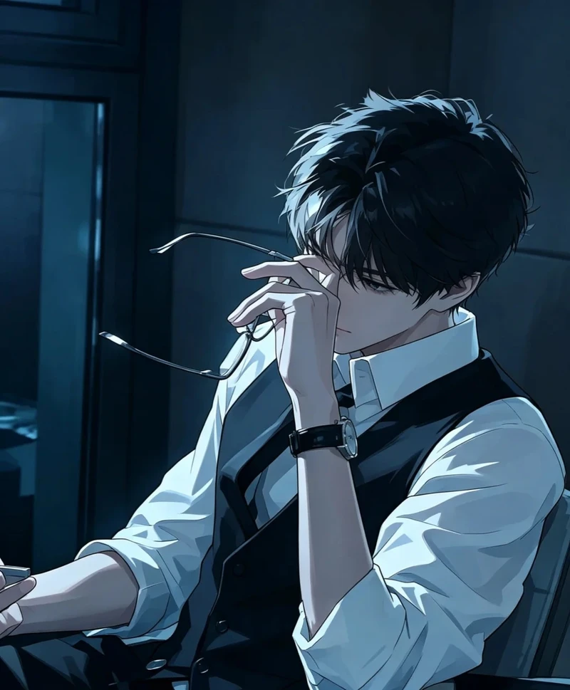 Hình ảnh avatar anime nam phong cách bad boy cực chất