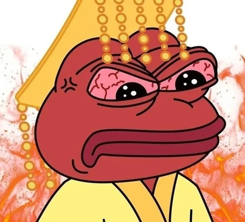 Hình ảnh meme ếch xanh bựa với phong cách hài nhảm