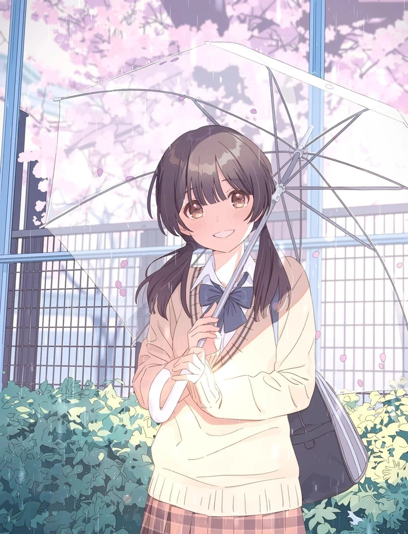 Khung cảnh trường học Nhật Bản của anime học đường
