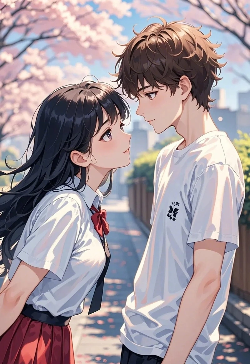 Nam sinh anime cùng phong cách học đường trẻ trung