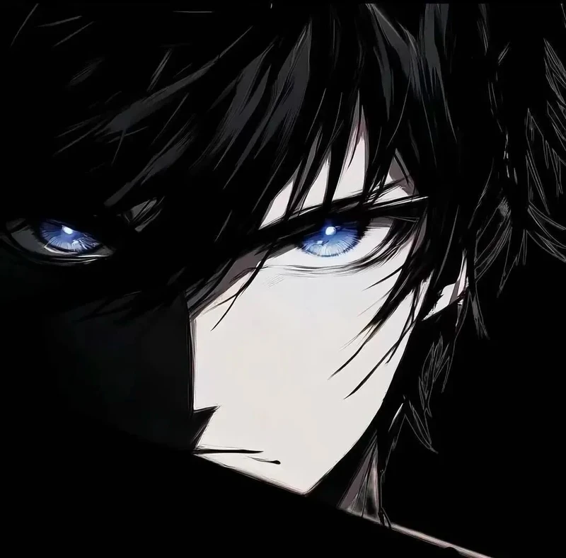 Nhân vật nam anime mang phong cách ngầu cực chất