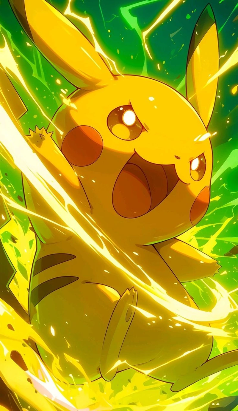 Tạo hình Pikachu được nhiều fan hoạt hình yêu thích