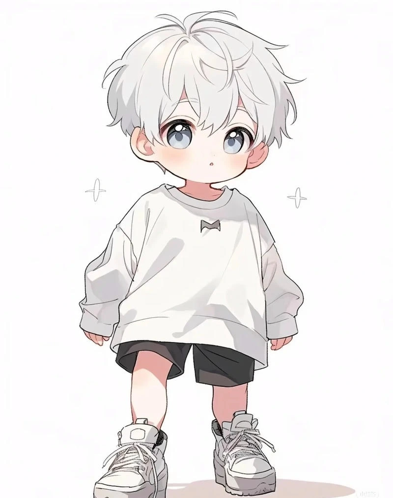 Tạo hình thanh xuân nổi bật trong anime cute nam