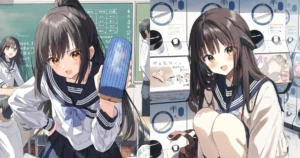 ảnh anime học đường thumbnail