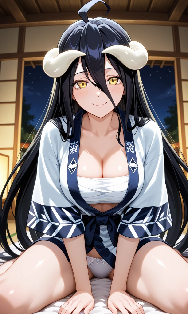 Albedo hentai khoe vú không che