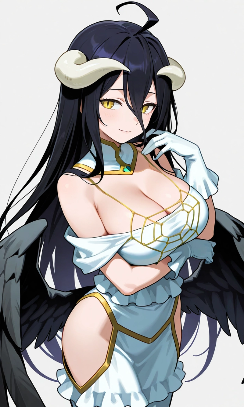 Albedo hentai mặc đồ hút hồn