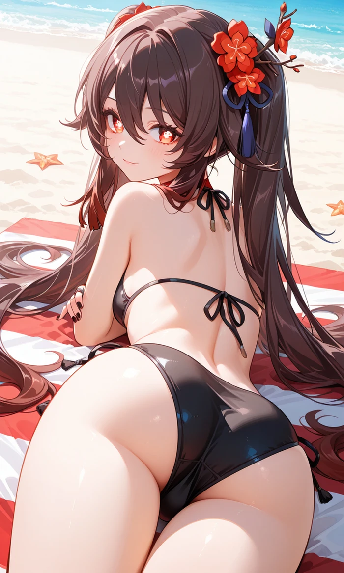 Ảnh HuTao hentai đít bự, body chuẩn đẹp