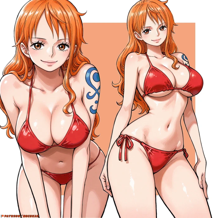 Ảnh Nami hentai cởi đồ dâm dục