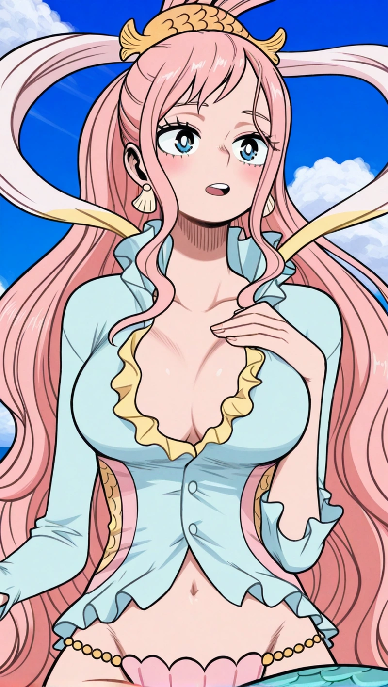 Ảnh Shirahoshi hentai bikini ướt át nóng bỏng