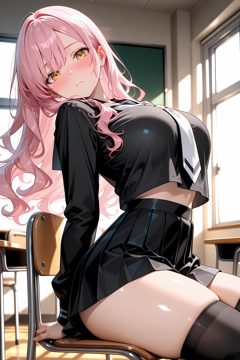 Ảnh anime gợi cảm với mông tròn nóng bỏng full HD