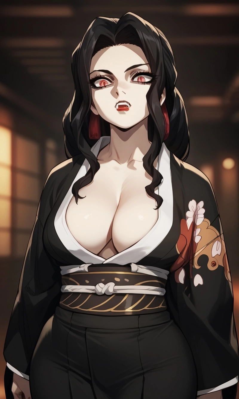 Ảnh hentai Muzan vòng ngực căng