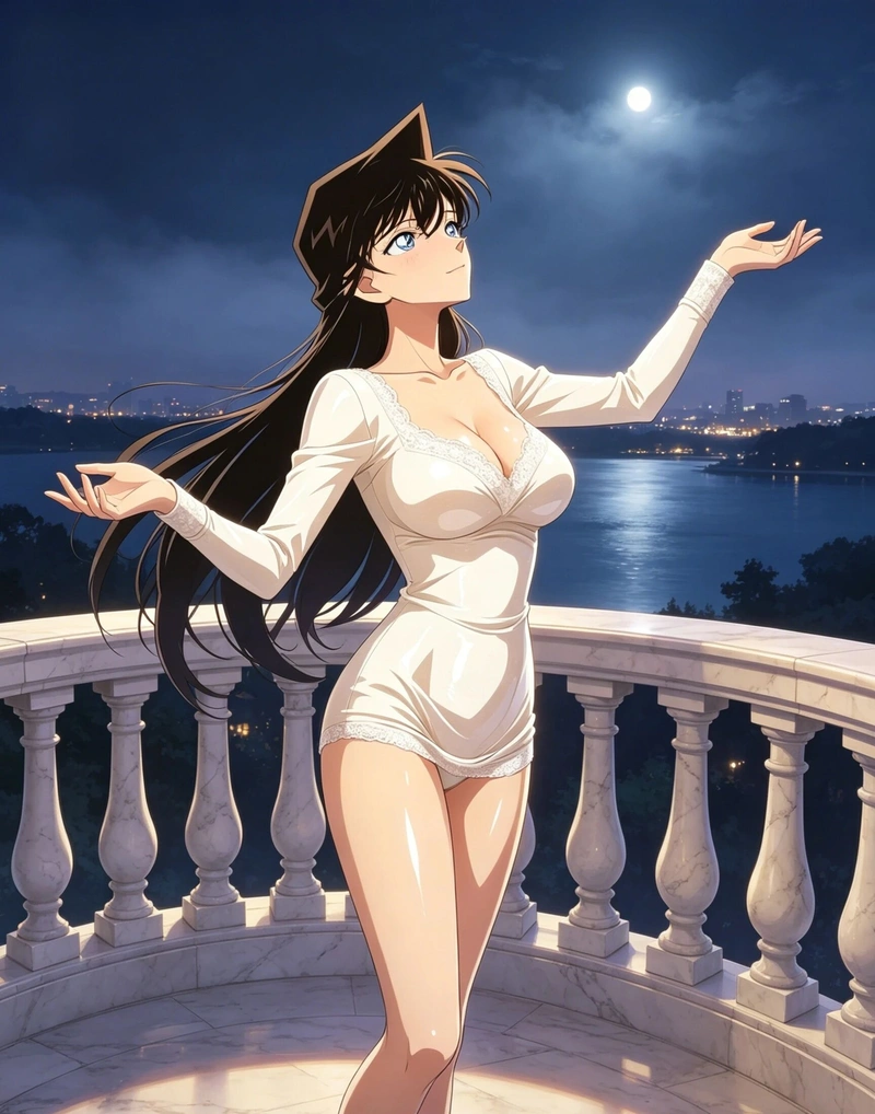 Ảnh hentai Ran Mori đít căng quyến rũ 4K