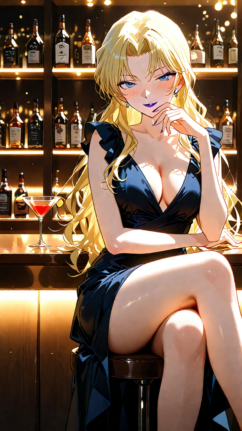Ảnh hentai Vermouth lộ hàng nóng bỏng