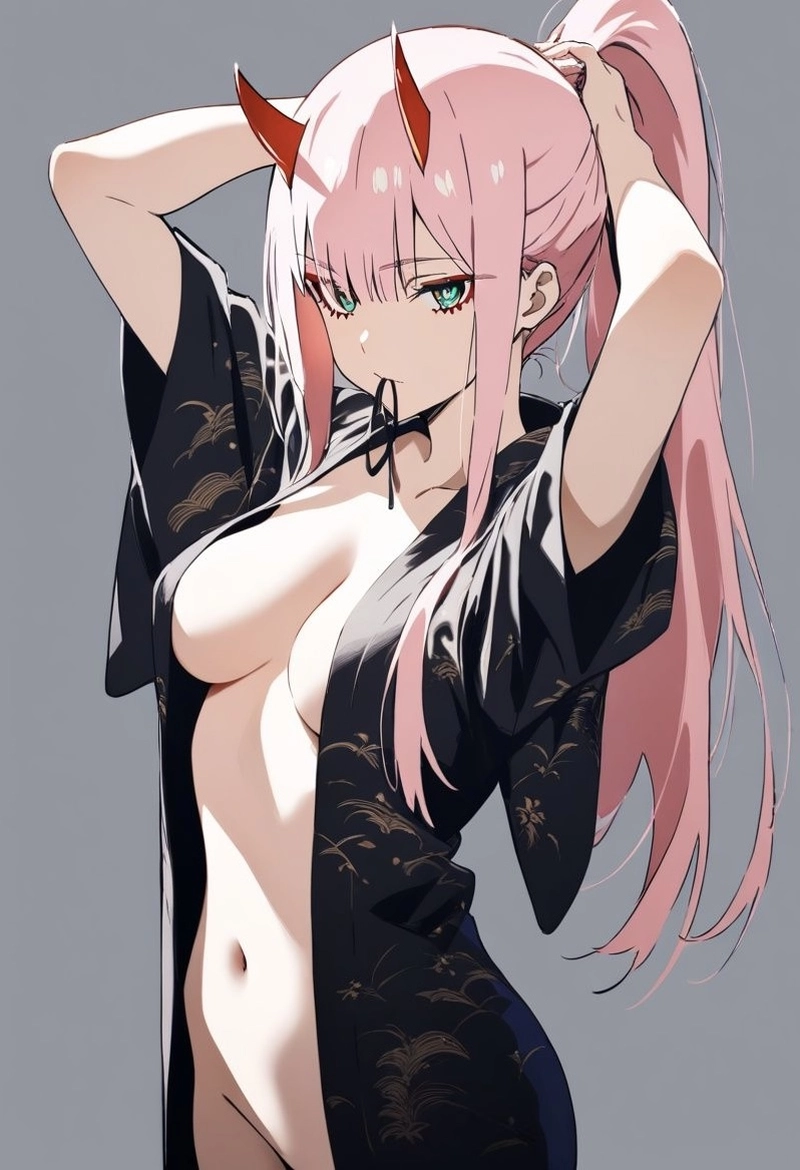 Ảnh hentai Zero Two body sexy cuốn