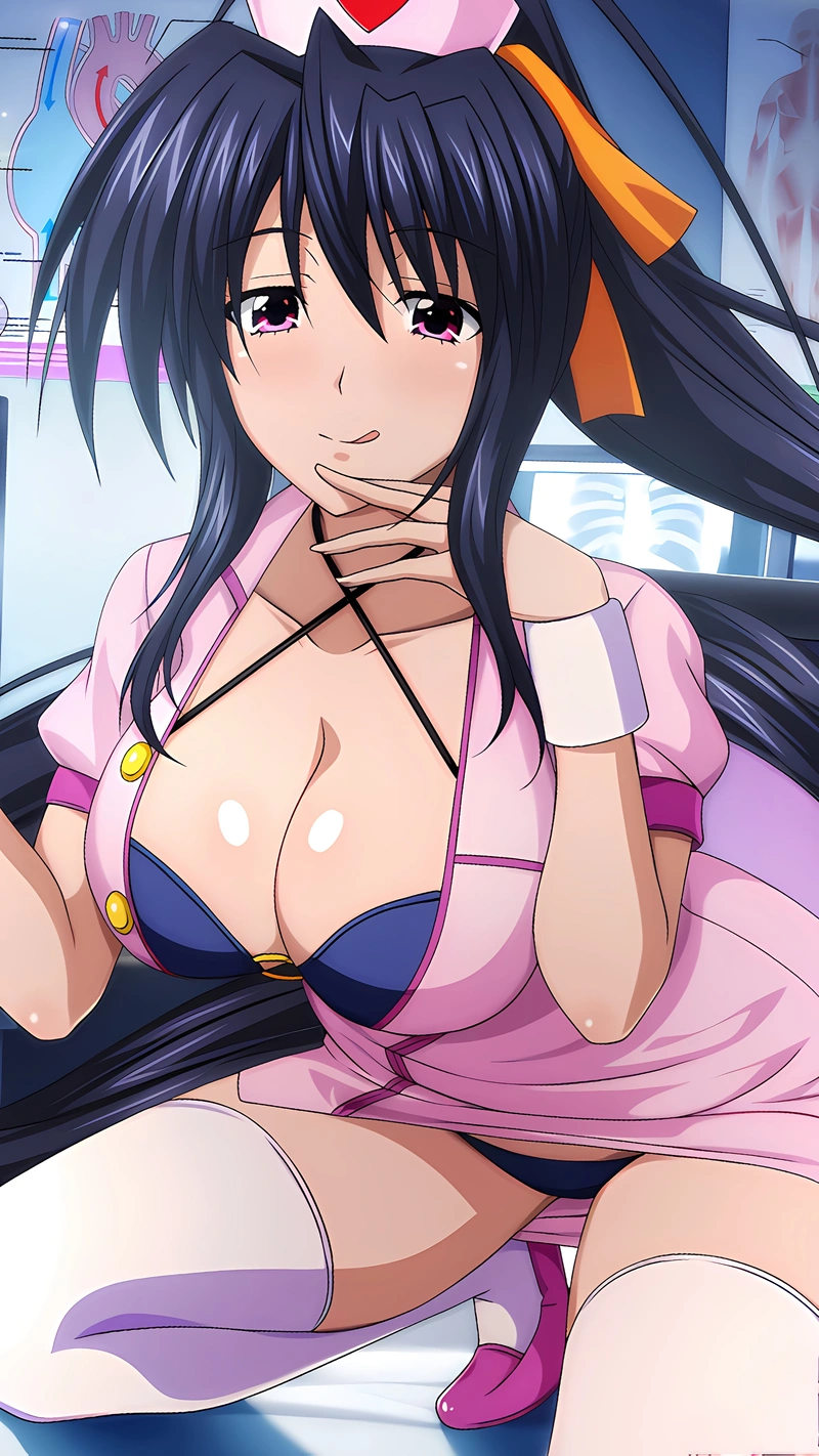 Ảnh hentai y tá khoe thân nóng bỏng
