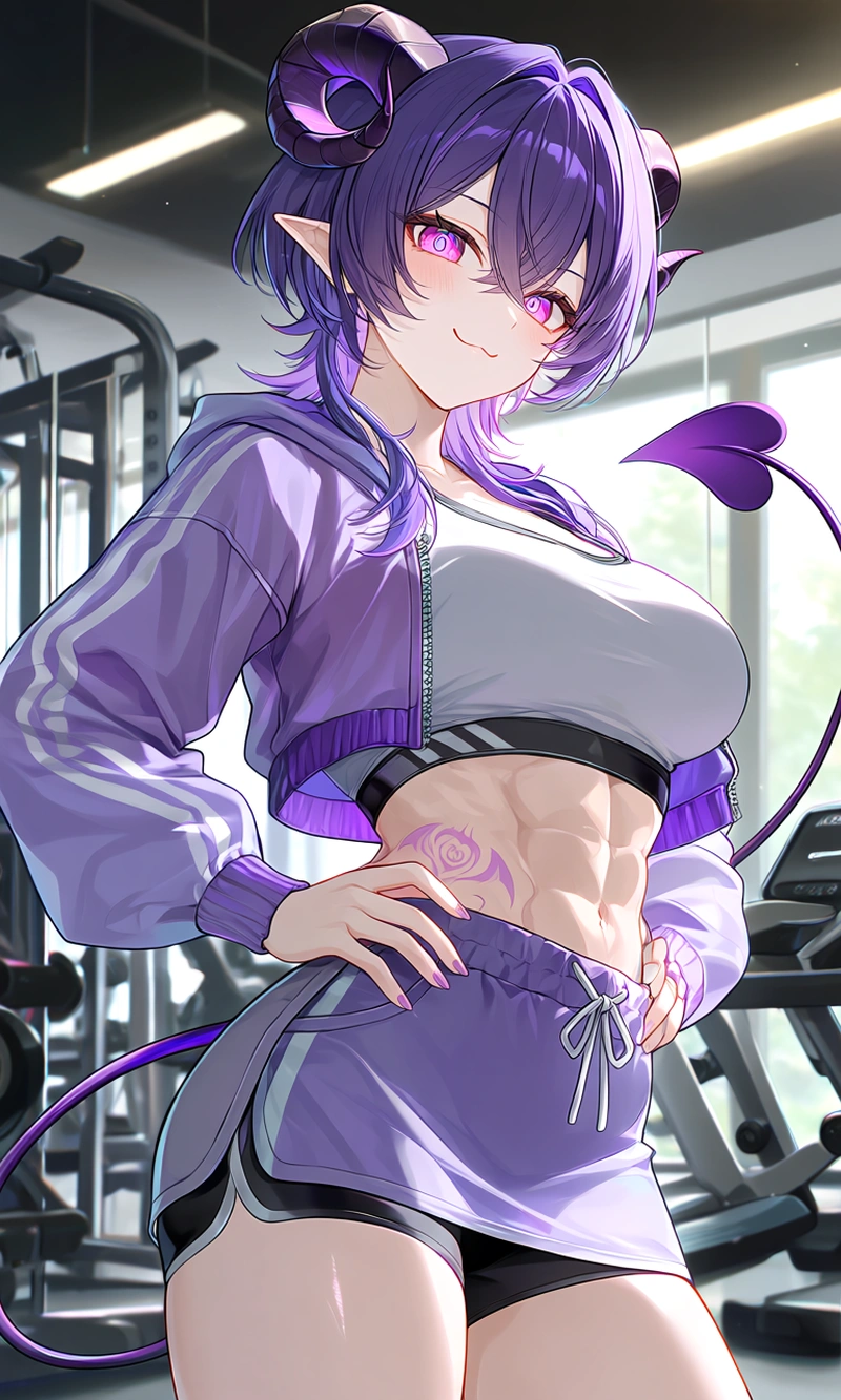 Ảnh succubus hentai khoe thân nóng bỏng